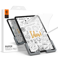 iPad Air 10.9" Screen Protector Paper Touch Pro showing the packaging, screen protector and iPad